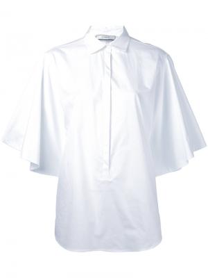 Рубашка с широкими рукавами Co-Mun. Цвет: белый