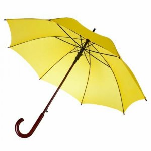Зонт-трость, желтый molti. Цвет: желтый