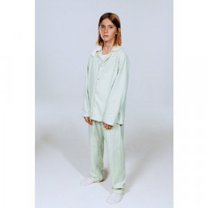 Пижама Zara, размер 6-7 лет (120 cm), зеленый ZARA. Цвет: зеленый