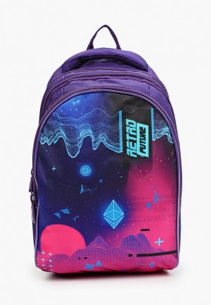 Рюкзак Berlingo Retro Future. Цвет: фиолетовый