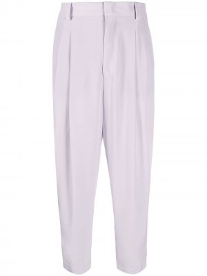 Укороченные брюки с завышенной талией Emilio Pucci. Цвет: бежевый