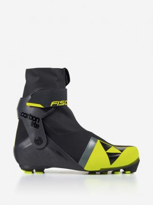 Ботинки для беговых лыж Carbonlite Skate, Черный Fischer. Цвет: черный
