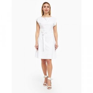Платье , размер 38, белый PATRIZIA PEPE. Цвет: белый