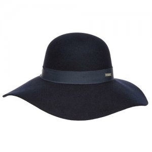 Шляпа , шерсть, утепленная, размер OneSize, синий Seeberger. Цвет: синий