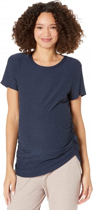 Легкая футболка Spacedye для беременных с низким низом , цвет Nocturnal Navy Beyond Yoga