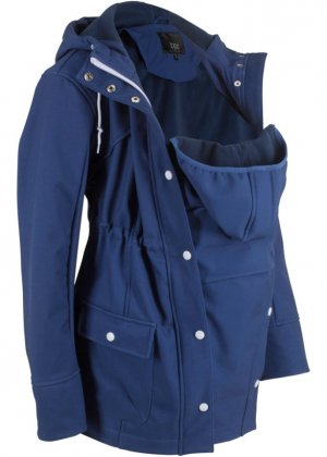 Куртка из софтшелла для новорожденных/куртка беременных , синий Bpc Bonprix Collection
