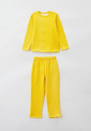 Пижама КотМарКот. Цвет: желтый