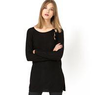 Пуловер-туника R edition SHOPPING PRIX. Цвет: розово-бежевый,темно-серый,черный