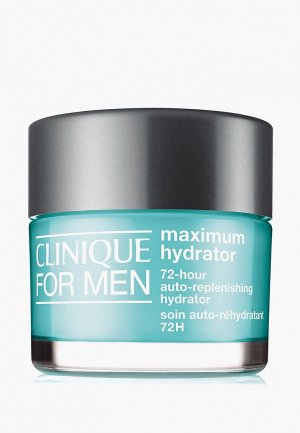 Гель для лица Clinique интенсивно увлажняющий на 72 часа For Men Maximum Hydrator 72-hour Auto-replenishing 50 ml. Цвет: прозрачный