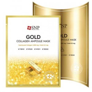 Gold Коллагеновая ампульная маска 25 мл x 10 шт. SNP
