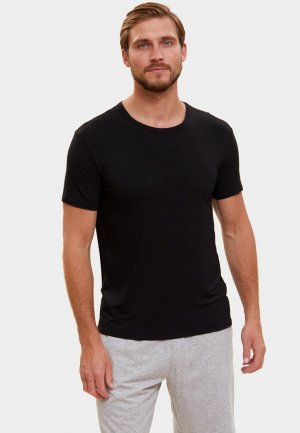 Футболка Kanzler Regular fit. Цвет: черный