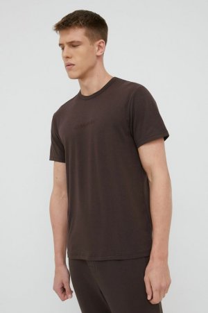Пижамная рубашка , коричневый Calvin Klein Underwear