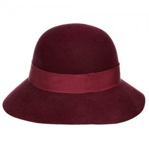 Шляпа , шерсть, утепленная, размер OneSize, бордовый Seeberger. Цвет: бордовый
