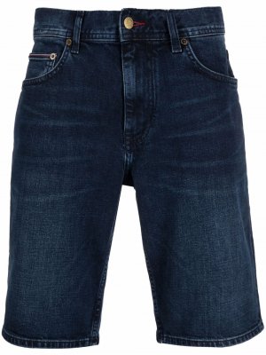 Джинсовые шорты Tommy Hilfiger. Цвет: синий