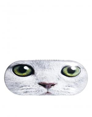 Чехол для солнцезащитных очков с котами ASOS. Цвет: мульти