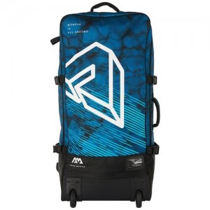 Сумка спортивная сумка-рюкзак B0303635, 90 л, 40х90х25 см, бирюзовый, черный Aqua Marina. Цвет: голубой/бирюзовый/черный