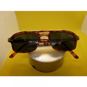 Солнцезащитные очки 96338181240, овальные, оправа: пластик, складные, с защитой от УФ, черепаховый Baron. Цвет: золотистый/коричневый/черный