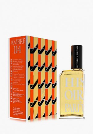 Парфюмерная вода Histoires de Parfums AMBRE 114. Цвет: прозрачный