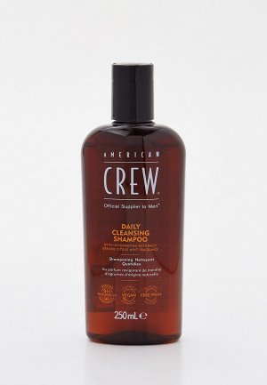 Шампунь American Crew для очищения волос daily cleansing. Цвет: прозрачный