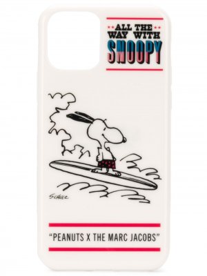 Чехол Americana Snoopy для iPhone 11 Pro Marc Jacobs. Цвет: белый