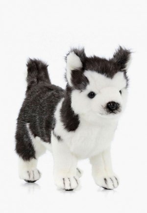 Игрушка мягкая Hansa Собака сибирский хаски щенок, 20 см. Цвет: разноцветный