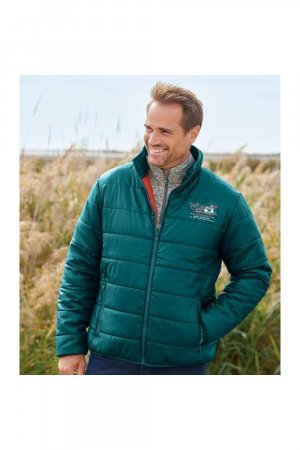 Двухцветная куртка-пуховик с водоотталкивающей пропиткой , зеленый Atlas for Men