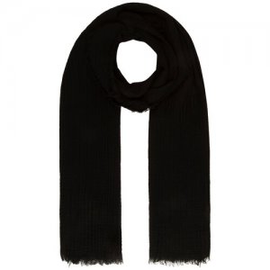 APART, шарф женский, цвет: черный, размер: ONESIZE Apart. Цвет: черный