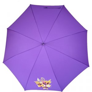 Зонт-трость, фиолетовый Airton. Цвет: фиолетовый