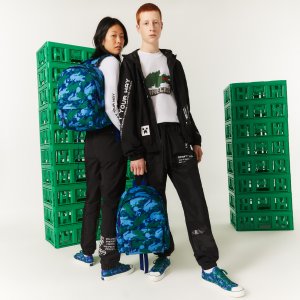 Сумки и кошельки Рюкзак x Minecraftt Lacoste. Цвет: разноцветный