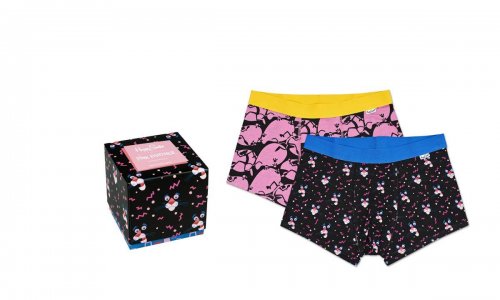 Трусы 2-Pack Pink Panther Trunk Box Set XPAN96 Happy socks