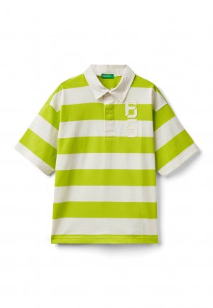 Рубашка-поло United Colors of Benetton, цвет green Benetton