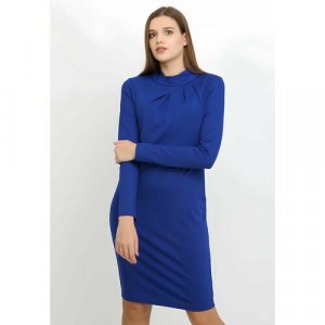 Платье , размер M, синий LeaVinci. Цвет: синий/серо-голубой