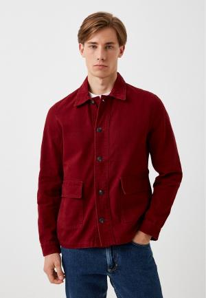 Куртка джинсовая RNT23. Цвет: бордовый