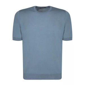 Футболка cotton t-shirt , синий Tagliatore