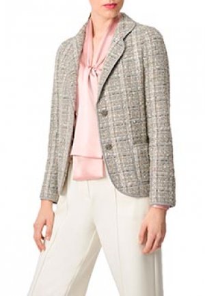 Пиджак LUISA SPAGNOLI. Цвет: серый