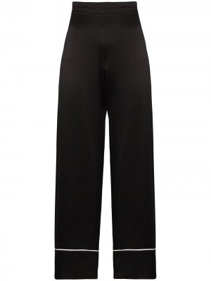 Пижамные брюки London Asceno. Цвет: черный