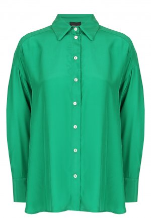 Рубашка SIMONETTA RAVIZZA. Цвет: зеленый