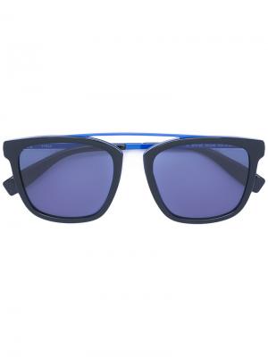 Солнцезащитные очки квадратной формы Furla. Цвет: черный