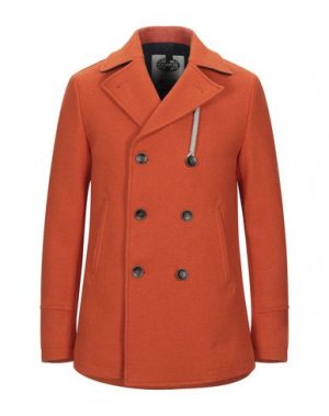 Пальто CAMPLIN. Цвет: оранжевый