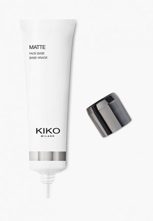 Праймер для лица Kiko Milano матирующий, выравнивающий цвет MATTE FACE BASE, 30 мл. Цвет: прозрачный