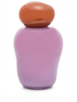 Bon Medi vase HELLE. Цвет: фиолетовый