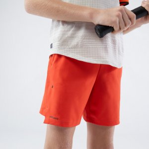 Теннисные шорты Decathlon для мальчиков сухие Artengo, оранжевый ARTENGO