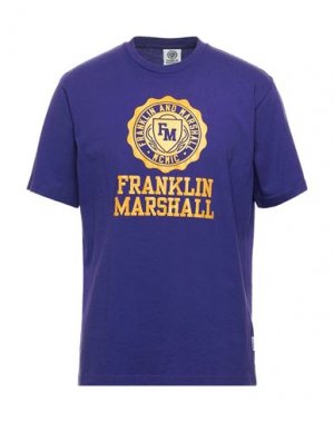 Футболка FRANKLIN & MARSHALL. Цвет: фиолетовый
