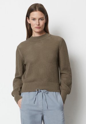 Вязаный свитер AJOUR-AUS ORGANIC Marc O'Polo, цвет milky brown O'Polo