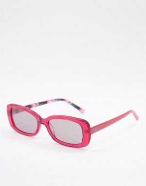 Солнцезащитные очки с квадратными линзами -Красный M Missoni