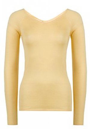 Пуловер MAX&MOI. Цвет: желтый