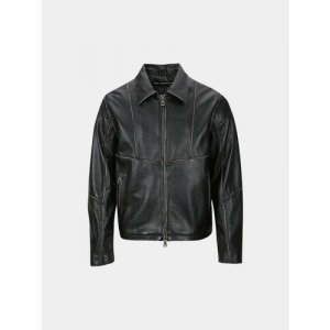 Кожаная куртка Dreszen Leather, размер XS, черный Andersson Bell. Цвет: черный