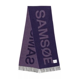 Шарф samsoe scarf sweet , фиолетовый Samsøe