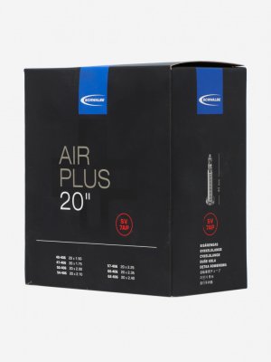 Камера SV7AP Air Plus 20 велониппель, Черный Schwalbe. Цвет: черный