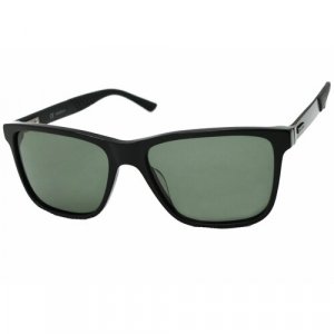 Солнцезащитные очки 783, черный, зеленый Megapolis. Цвет: черный/зеленый